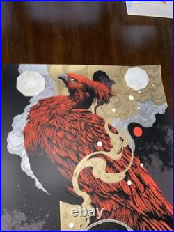 Eric Church 2025 Red Rocks Concert Poster Limited Edition #737/1370