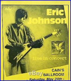 Eric Johnson Original Concert Posters Cains Ballroom 1997 Tulsa