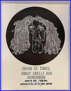 Ewing St Times Miami Fl Original Concert Poster