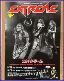 Extreme / Japan Tour 2016 Japan Original Concert Promo Poster B2 20x28 in