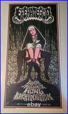 Eyehategod Concert Poster 32x16 Jun 14 2010 IRONHAND IPSISSIMUS HOWL