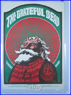 FD 40 OP1 Grateful Dead Concert Poster Moscoso Family Dog Avalon GCG GRADED 9.4