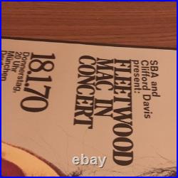 FLEETWOOD MAC 1970 German Concert Poster GUNTHER KIESER RARE 47X33 ORG. VINTAGE