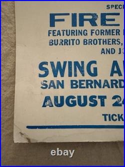 FLEETWOOD MAC 1976 SAN BERNARDINO Concert poster 14x22 Vintage Rock Promo