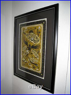 FRAMED Counting Crows & Train Fillmore Bill Graham #F235 1996 Concert Poster