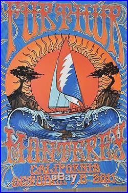 FURTHUR Monterey California Concert Poster c. 2011