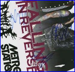 Falling In Reverse Signed JSA concert poster Derek Jones Ronnie Radke autograph
