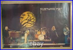Fleetwood Mac Concert Poster 22x34 Circa 1976 Heavy Use Original Unbranded Rare