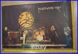 Fleetwood Mac Concert Poster 22x34 Circa 1976 Heavy Use Original Unbranded Rare