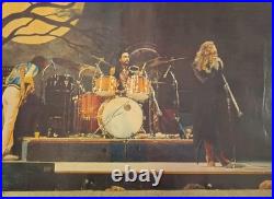 Fleetwood Mac Concert Poster 22x34 Circa 1976 Heavy Use Original Unbranded Rare