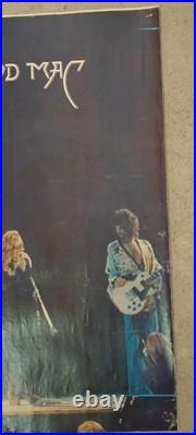 Fleetwood Mac Concert Poster 22x34 Circa 1976 Heavy Use Original Unbranded Rare