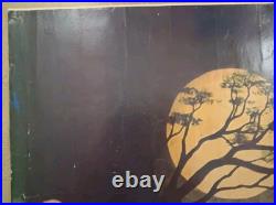 Fleetwood Mac Concert Poster 22x34 Circa 1976 Heavy Use Original Unbranded Rare