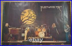 Fleetwood Mac Concert Poster 22x34 Circa 1976 Heavy Use Original Unbranded Rare