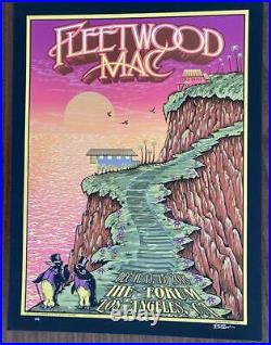 Fleetwood Mac Los Angeles 2018 Original Concert Poster Dubois
