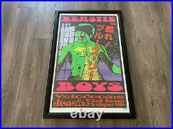 Frank Kozik 1995 Beastie Boys Concert Poster Velodrome Dominguez Hills, CA S/N