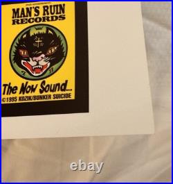 Frank Kozik 1995 Kyuss Concert Poster QOTSA