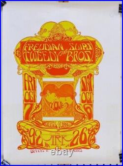 Freudian Slips & Tweedy Bros original concert promo poster