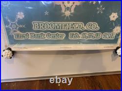 Furthur Grateful Dead 2011 Broomfield Poster DuBois #10/400 MINT Concert Tour