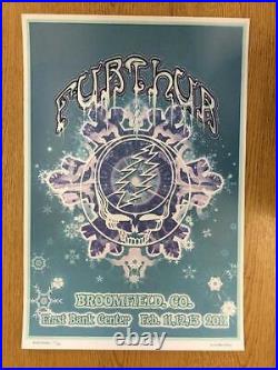 Furthur Grateful Dead Broomfield 2011 Original Concert Poster Silkscreen Dubois