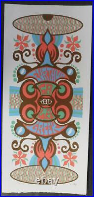 Furthur Los Angeles Greek 2011 Concert Poster Grateful Dead Silkscreen Tripp