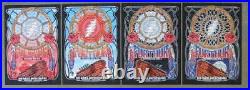 Furthur Red Rocks 2013 Set X4 Concert Poster Grateful Dead Original Silkscreen
