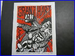 GRANT HART 2011 Grumpys Residency CONCERT Poster Bar signed HAZE XXL Print