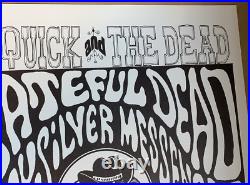 GRATEFUL DEAD 1966 AVALON BALLROOM FAMILY DOG CONCERT POSTER FD-12-2 Wes Wilson