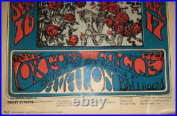 GRATEFUL DEAD 1966 Avalon Ballroom Original Concert Poster FD 26 (3) 3rd Print