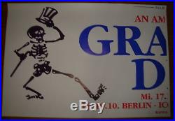 GRATEFUL DEAD- 1990 Germany Concerts 2 SHEET POSTER