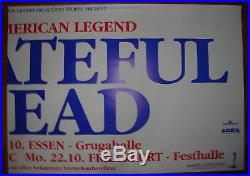 GRATEFUL DEAD- 1990 Germany Concerts 2 SHEET POSTER