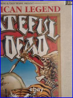 GRATEFUL DEAD Europe 1990 ORIGINAL German Concert Poster