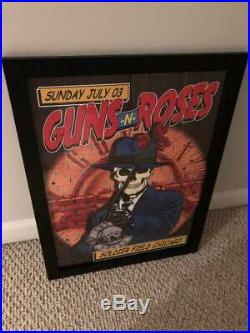 GUNS N ROSES 2016 Chicago Soldier Field Concert Poster GNR Limited Number