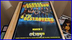 George Thorogood Signed Fox Theater Concert Poster WithOUR COA