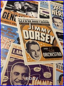 Giant Lot of 23 Commemorative Jazz Concert Poster Prints(NM Condition) Giant Lot of 23 Commemorative Jazz Concert Poster Prints(NM Condition)