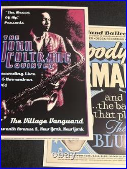 Giant Lot of 23 Commemorative Jazz Concert Poster Prints(NM Condition)