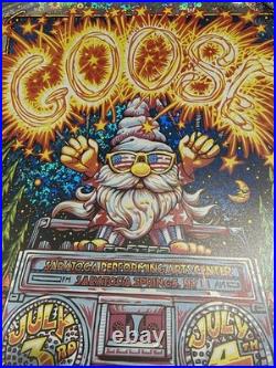 Goose Concert Poster- SPAC- July 3/4 2026- FOIL- RARE 192/200