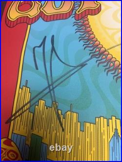 Gov't Mule Signed Numbered 215/400 Concert Poster 2015 Beacon Theatre Nyc Haynes
