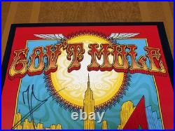 Gov't Mule Signed Numbered 215/400 Concert Poster 2015 Beacon Theatre Nyc Haynes