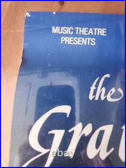 Grateful Dead 1980 Music Theatre Concert Poster 19x12 RARE