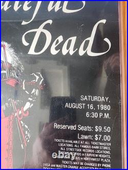 Grateful Dead 1980 Music Theatre Concert Poster 19x12 RARE