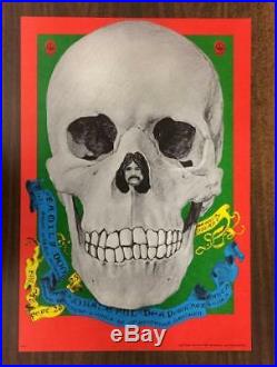 Grateful Dead Denver 1967 Original Concert Poster Fd82 Family Dog Fillmore