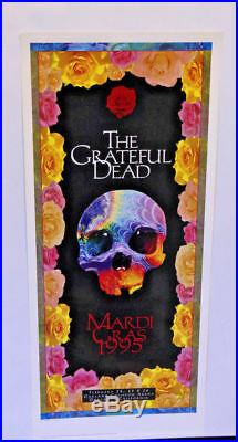 Grateful Dead Mardi Gras Original Limited Edition Concert Poster Troy Alders