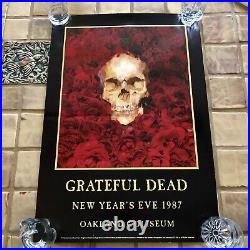 Grateful Dead New Year's Eve 1987 Original Concert Poster #07251 Phil Cushway