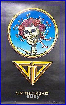 Grateful Dead On the Road (1978) Original Printers Proof Concert Tour Poster