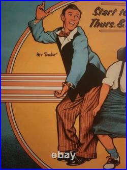 Grateful Dead Poster Titled A Swell Dance Concert Signed & Numbered