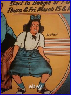 Grateful Dead Poster Titled A Swell Dance Concert Signed & Numbered