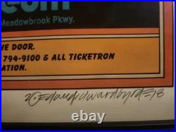 Grateful Dead Poster Titled A Swell Dance Concert Signed & Numbered