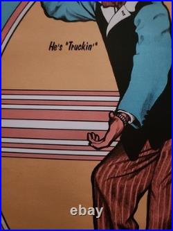 Grateful Dead Poster Titled A Swell Dance Concert Signed & Numbered