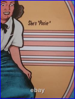 Grateful Dead Poster Titled A Swell Dance Concert Signed & Numbered