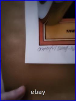 Grateful Dead Poster Titled A Swell Dance Concert Signed & Numbered